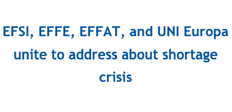 Imporante Declaración conjunta de los agentes sociales del ámbito de los cuidados en Europa 