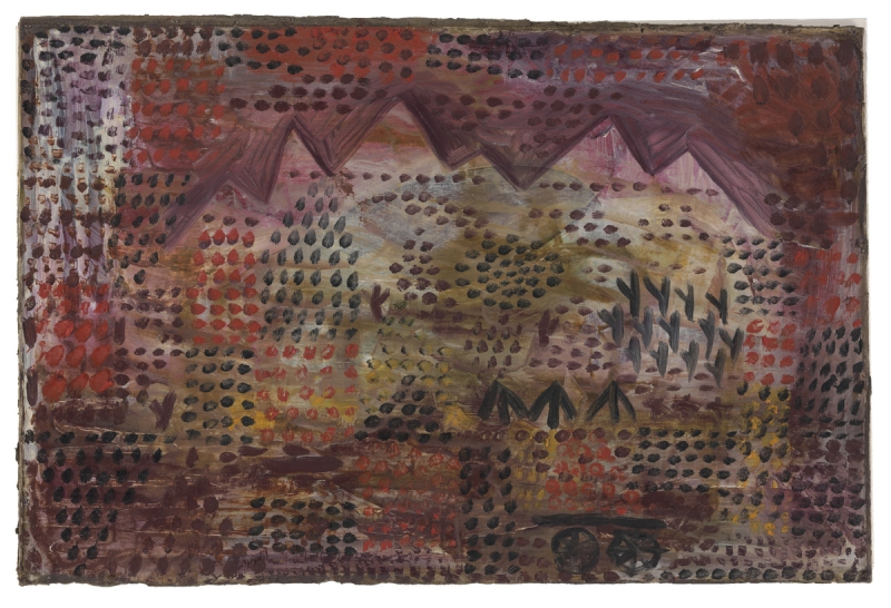 Diciembre de 2022: Con la navidad, incluyo el paisaje alpino de Paul Klee 