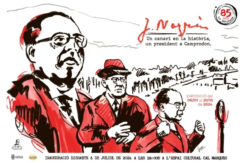 Visita muy recomendable a dos exposiciones en Campodron: La Retirada y sobre el Presidente Juan Negrín. 