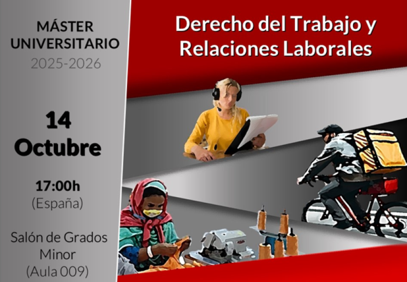 Octubre 2025: Inauguró el curso 2025/2025 del Máster de Derecho del Trabajo de la Universidad de Salamanca 